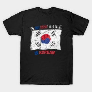 The Only Drama I Need In Life Is Korean T-Shirt